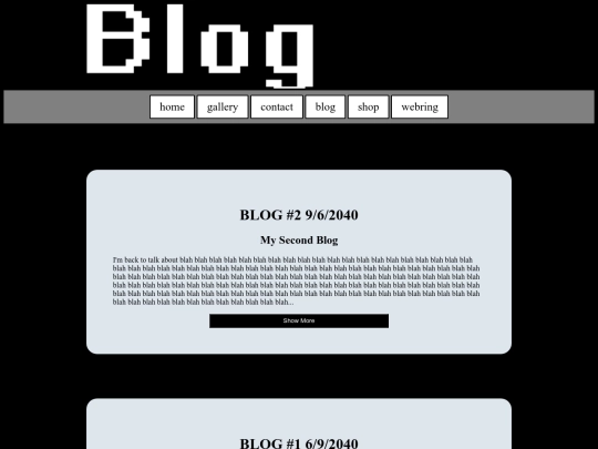 blog screenshot