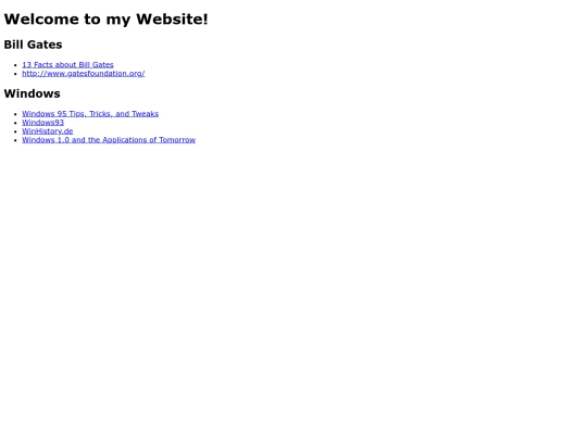 hyperlinks screenshot