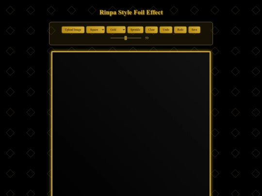 Rinpa Style Foil Effect screenshot