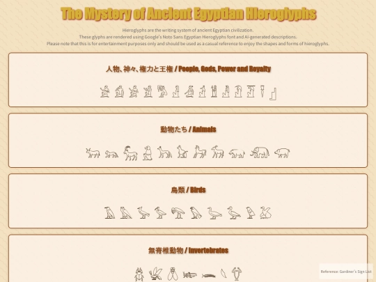 The Mystery of Ancient Egyptian Hieroglyphs screenshot