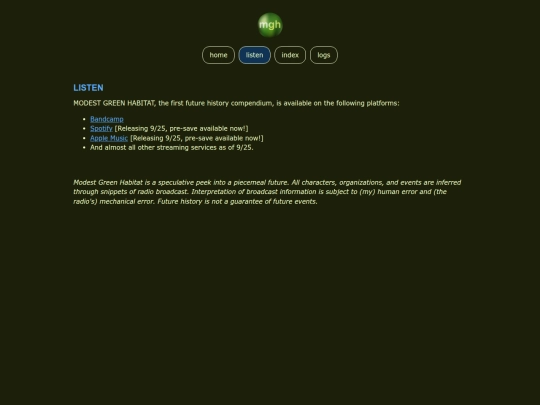listen screenshot
