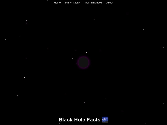 black hole screenshot