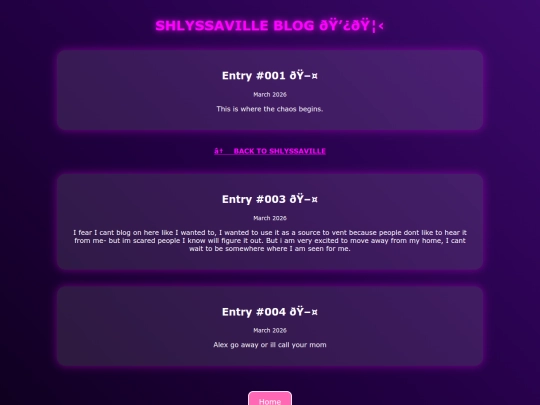 blog screenshot