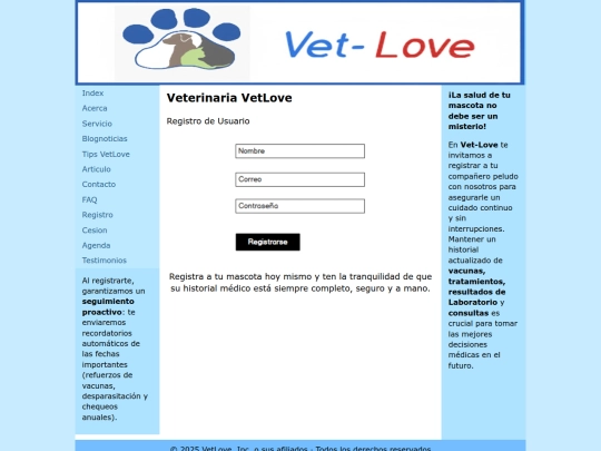Registro screenshot
