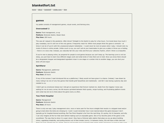 txt/games screenshot