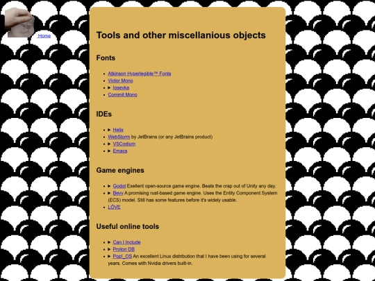 tools screenshot