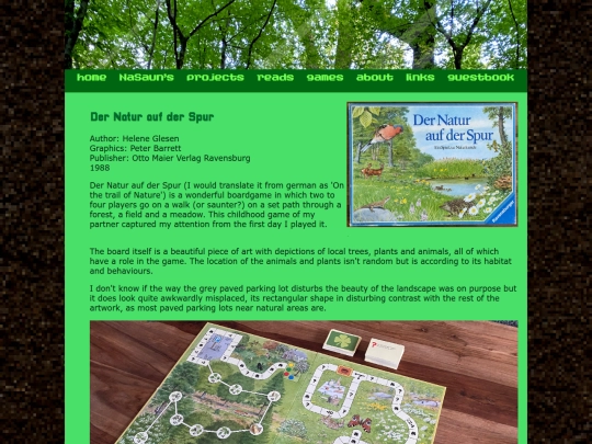boardgames/dernaturaufderspur screenshot
