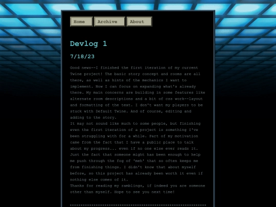 posts/2023-7-18-Devlog-1 screenshot