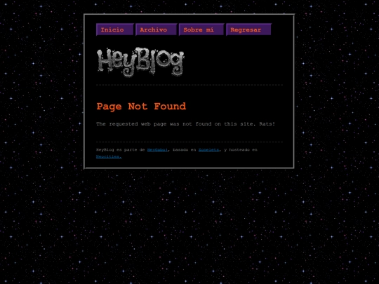 blog/not_found screenshot