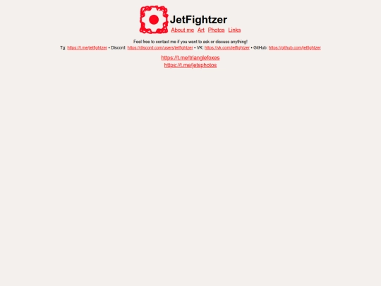 links screenshot