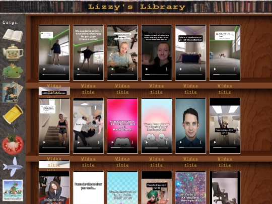 Library Shelves/DrawingShelf screenshot