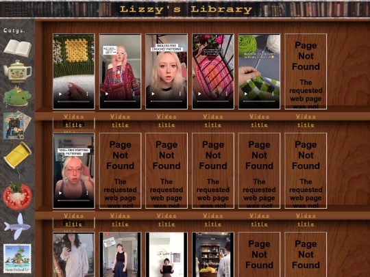 Library Shelves/FiberArtShelf screenshot