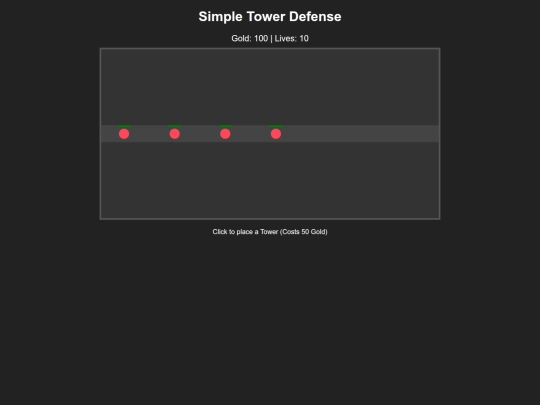 games/TowerDefense screenshot