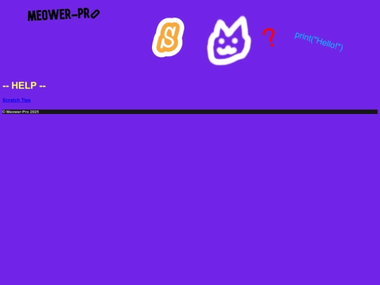 help screenshot