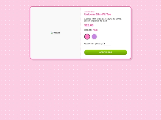 unicorntee screenshot