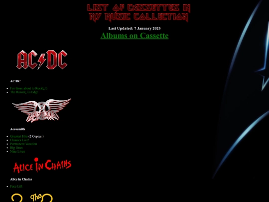 Cassette screenshot
