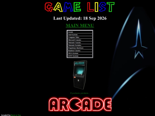Games screenshot