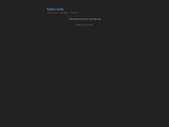 categories/sobre-mim screenshot