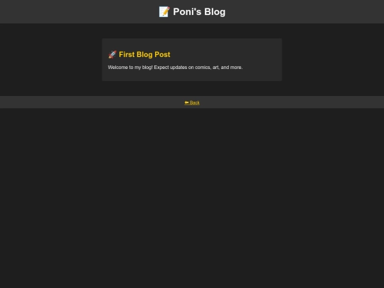 blog screenshot