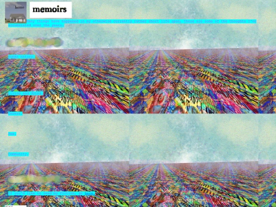 memoirs screenshot
