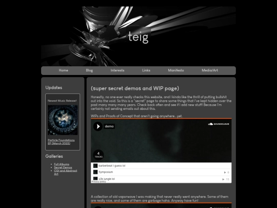 art/secrets screenshot