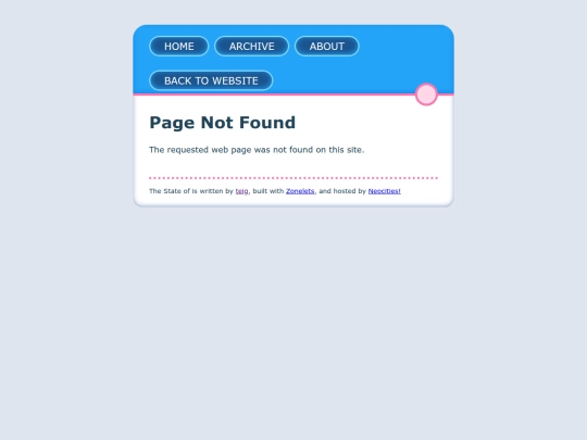 blog/not_found screenshot