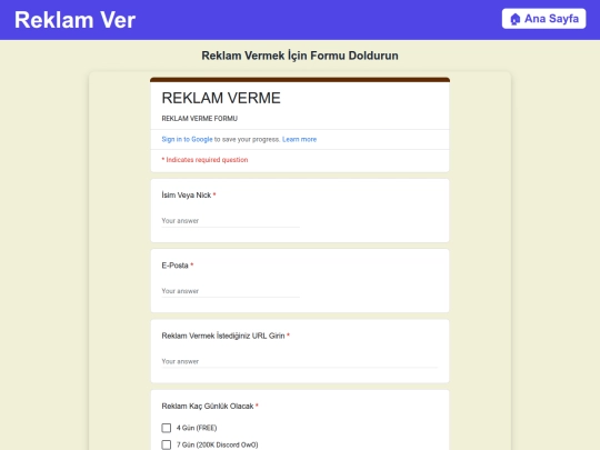 reklamver screenshot