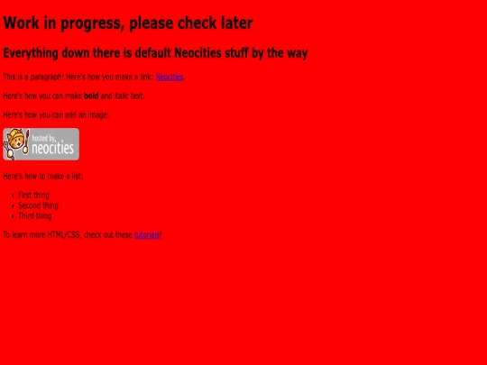 index screenshot