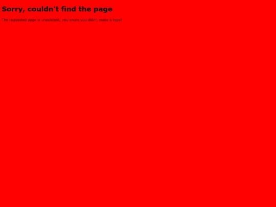 not_found screenshot