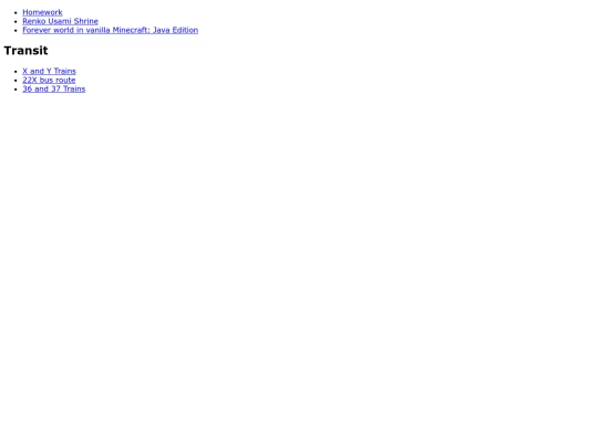 personal-stuff screenshot