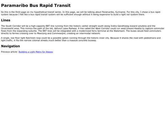 rail/paramaribo-brt screenshot