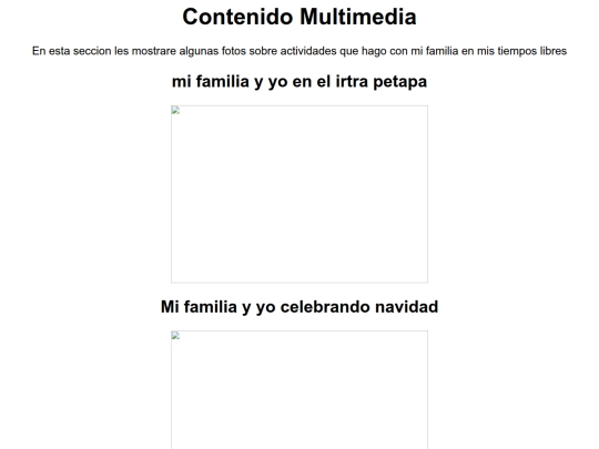 paginas/contenido multimedia screenshot