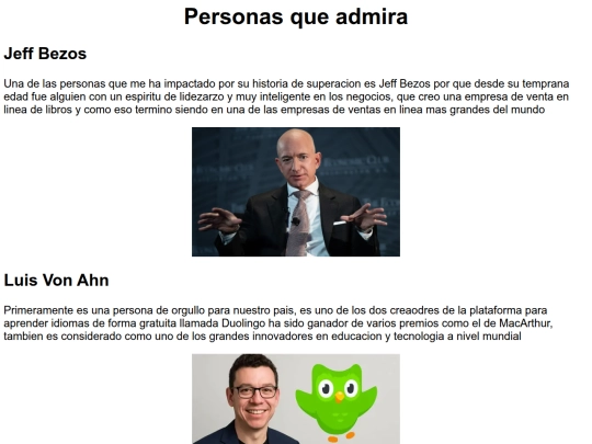 paginas/personas que admira screenshot