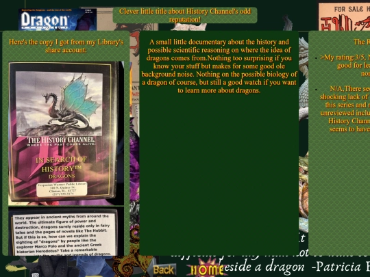 InSearchofHistoryDragons screenshot