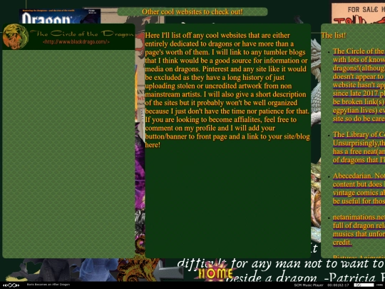 Otherdragonwebsites screenshot