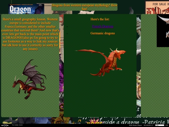 WesternEuropeanDragons screenshot