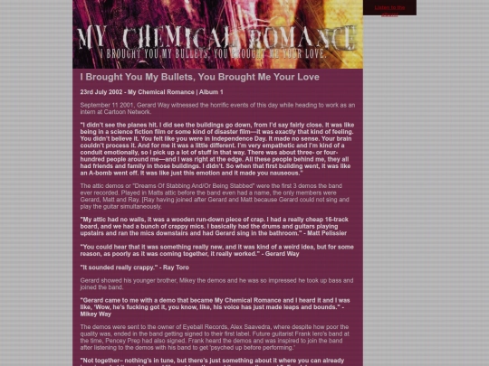 mcr/Bullets screenshot