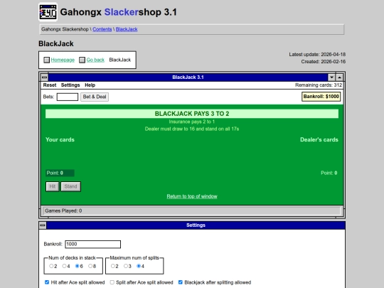 contents/3-blackjack screenshot