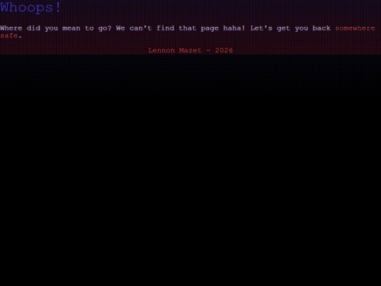 not_found screenshot