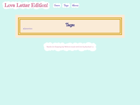 tags screenshot