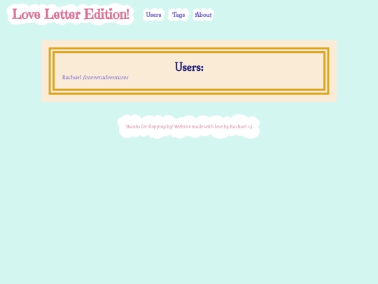 users screenshot