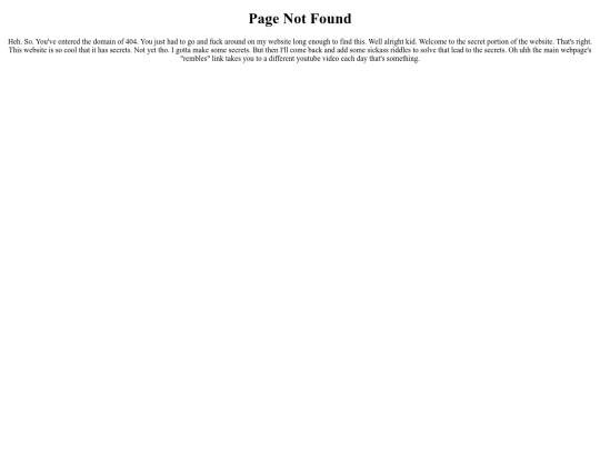 not_found screenshot