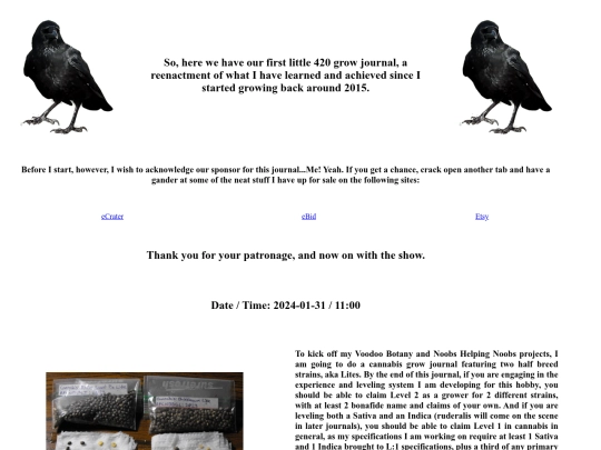Ravens-Garden/Secret Garden/Grow-Journals/NHN-0000 screenshot