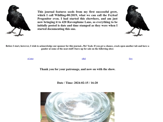Ravens-Garden/Secret Garden/Grow-Journals/NHN-0003 screenshot