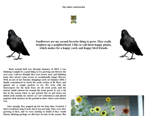 Ravens-Garden/Sonnenblume screenshot