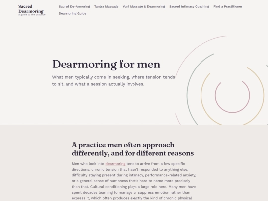 dearmoring-for-men screenshot