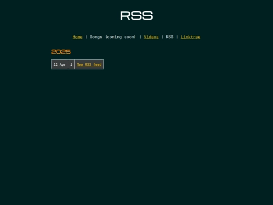 rss screenshot