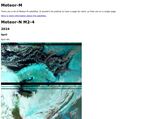 Meteorseries screenshot