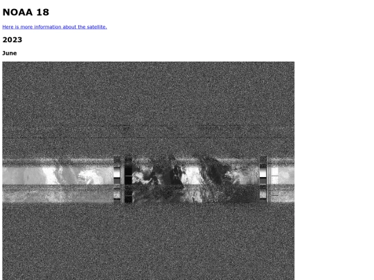 NOAA18 screenshot