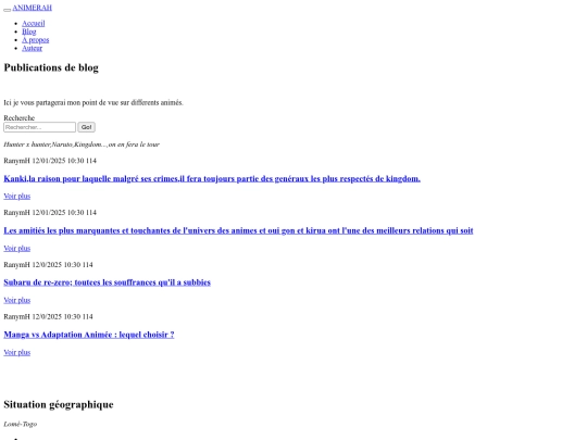 ANIME BLOG screenshot